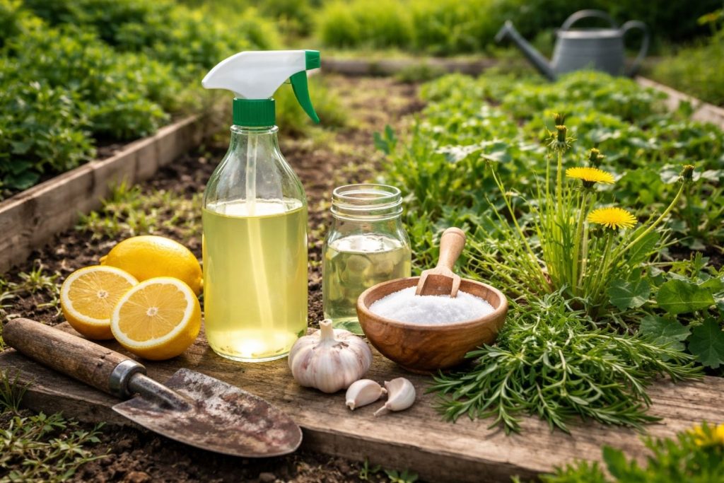 Désherbant naturel qui tue les racines : La recette miracle !