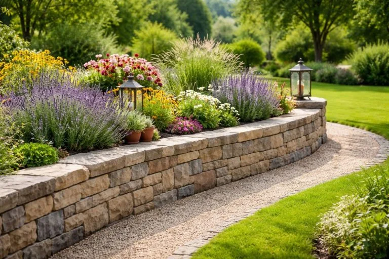 muret jardin