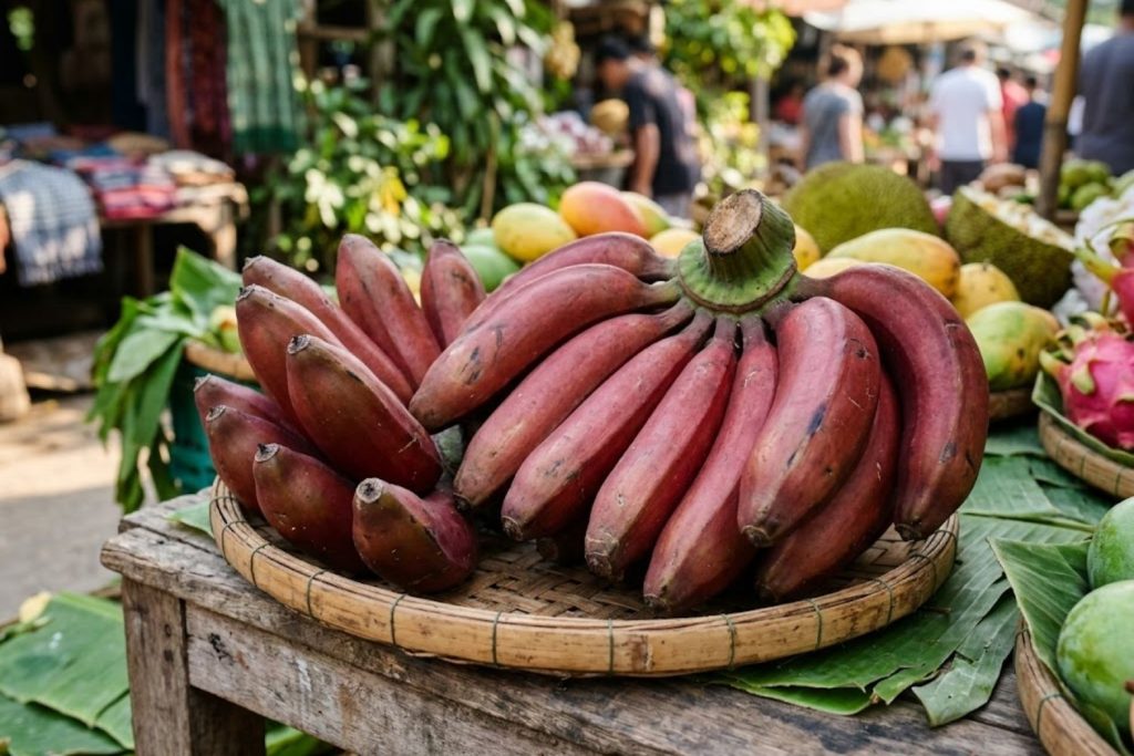 Banane rouge : 5 infos pour enfin la goûter !