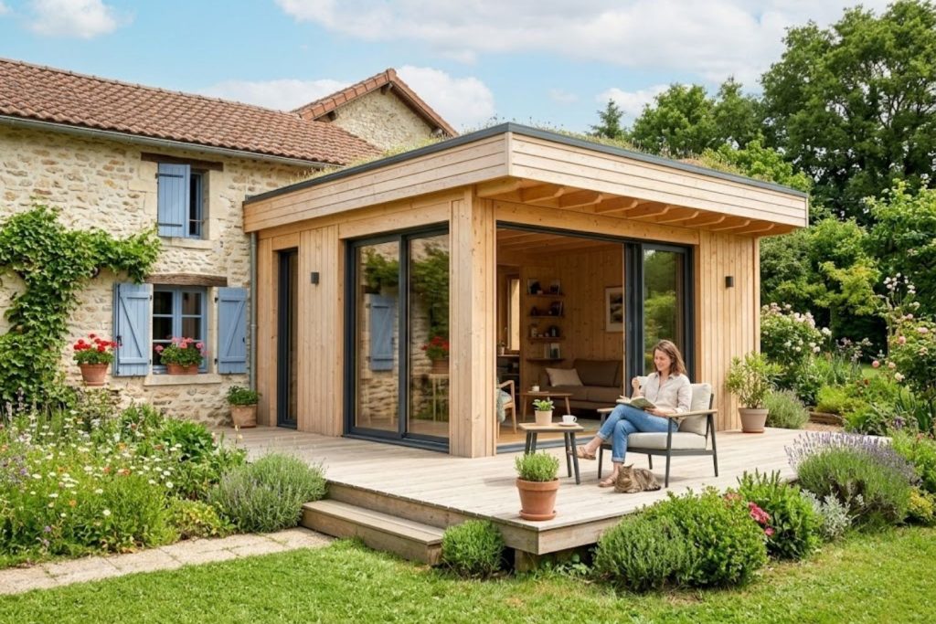 Extension bois en kit : Agrandir sa maison facilement et moins cher