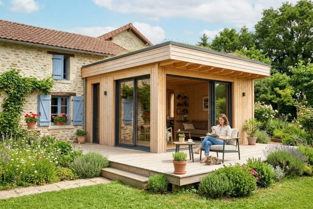 Extension bois en kit : Agrandir sa maison facilement et moins cher