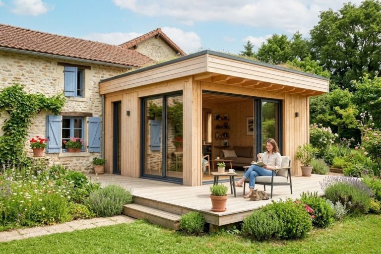 extension bois en kit