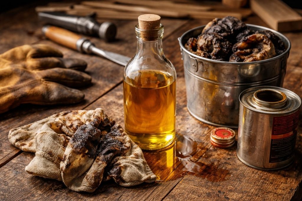 Huile de lin pour le bois : Le danger caché que personne ne te dit