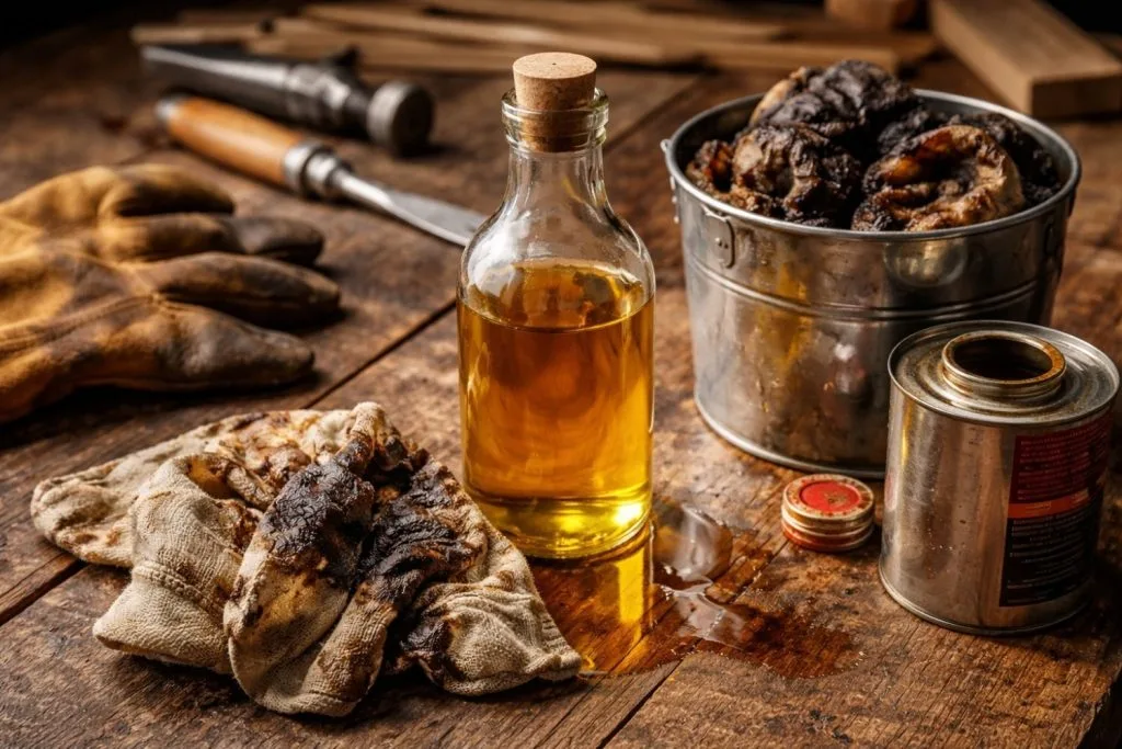 Huile de lin pour le bois : Le danger caché que personne ne te dit