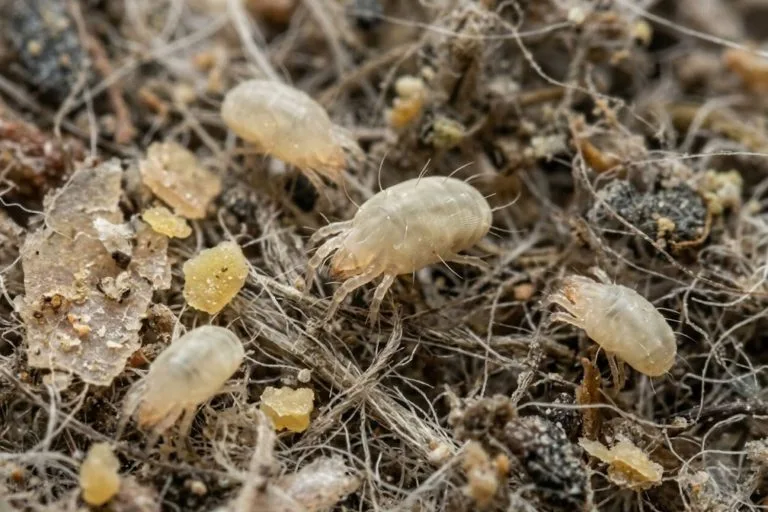 mites de poussière