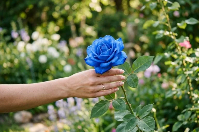 rose bleu signification
