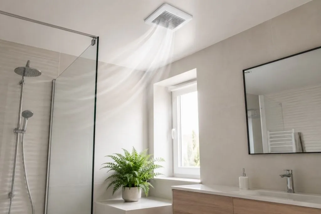 Ventilation salle de bain : L&rsquo;erreur qui coûte cher à éviter