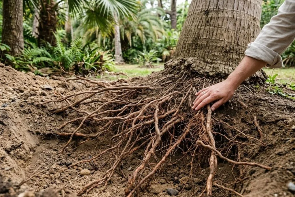 Racines de palmiers : Planter sans risque, protéger sa maison